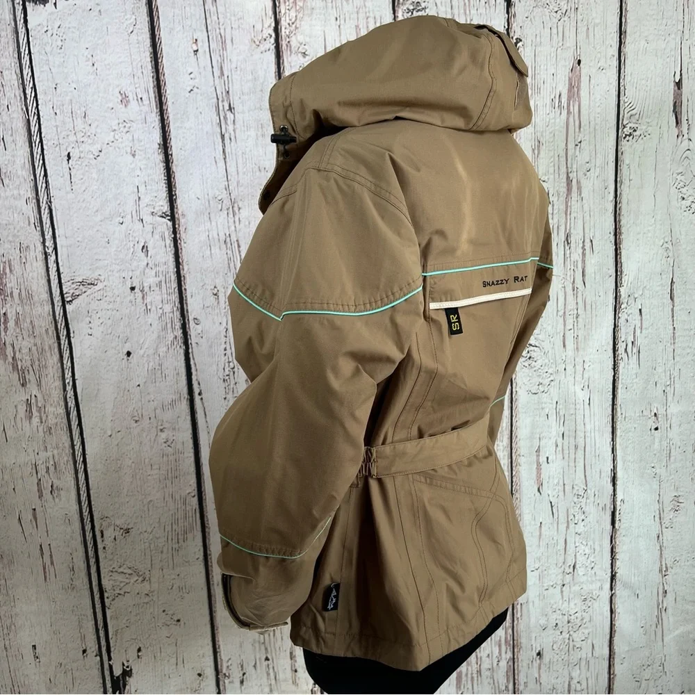 ๐HP๐ Vintage NEW NWOT NOS Snazzy Rat Norwegian Belted Winter Ski Jacket Small - Picture 6 of 16